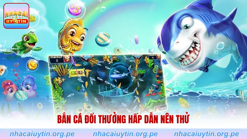 Bắn cá đổi thưởng hấp dẫn nên thử