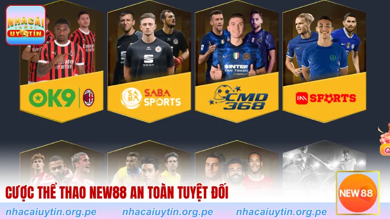 Cược thể thao New88 an toàn tuyệt đối