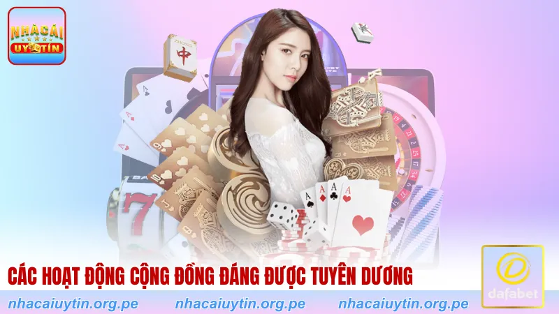 Các hoạt động cộng đồng đáng được tuyên dương