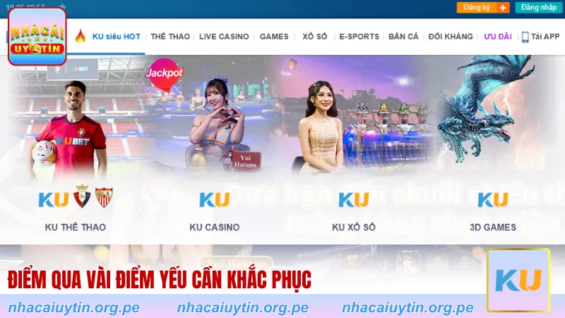 Điểm qua vài điểm yếu cần khắc phục