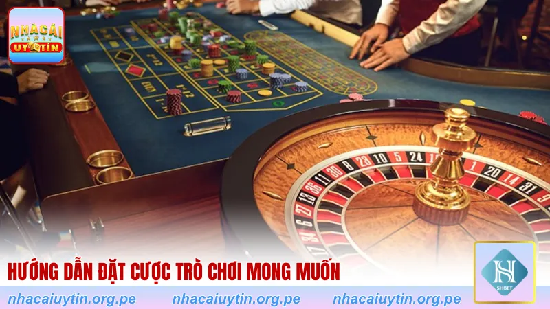 Hướng dẫn đặt cược trò chơi mong muốn