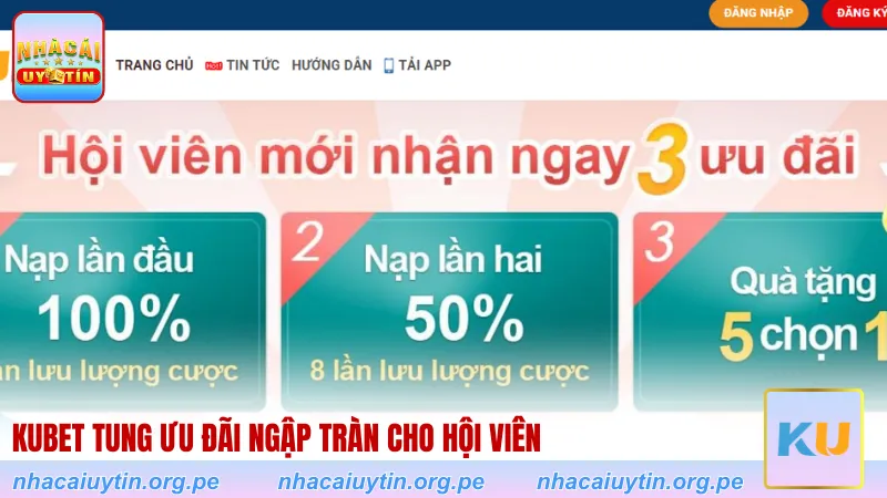 KUBET tung ưu đãi ngập tràn cho hội viên