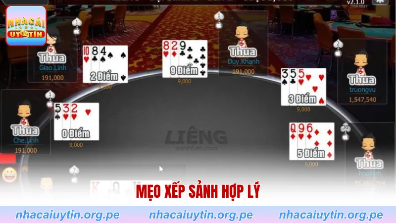 Mẹo xếp sảnh hợp lý